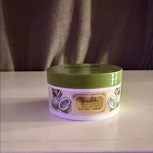 Bath & Body Works Waikiki Beach Coconut Body Butter - Green and White
